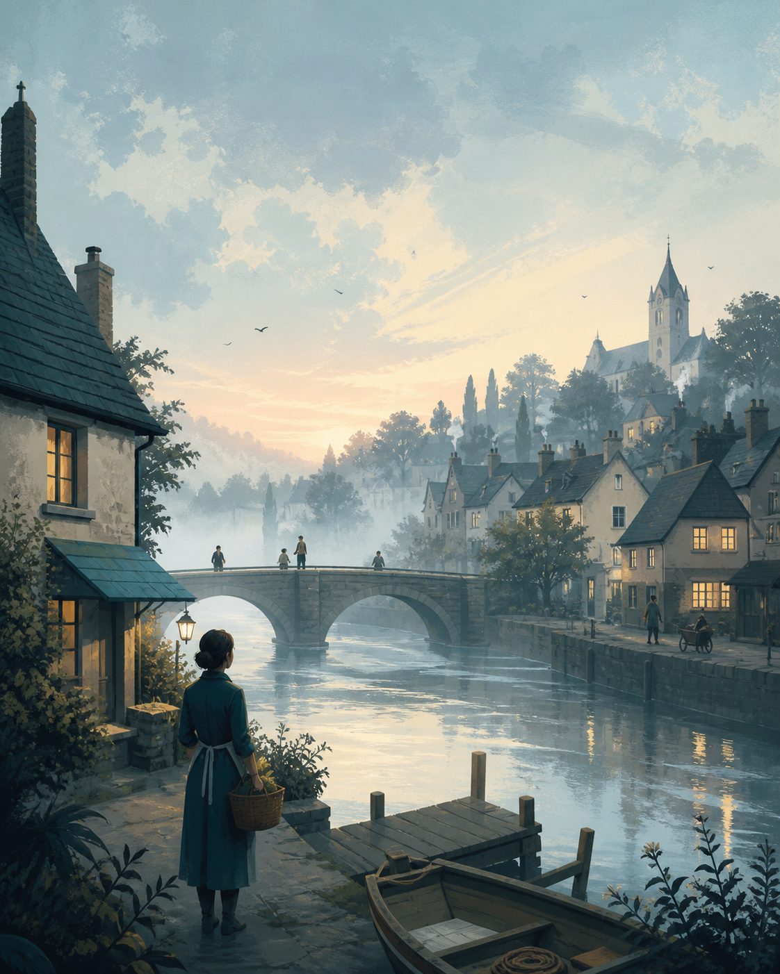 Morning Mist Town cover artwork