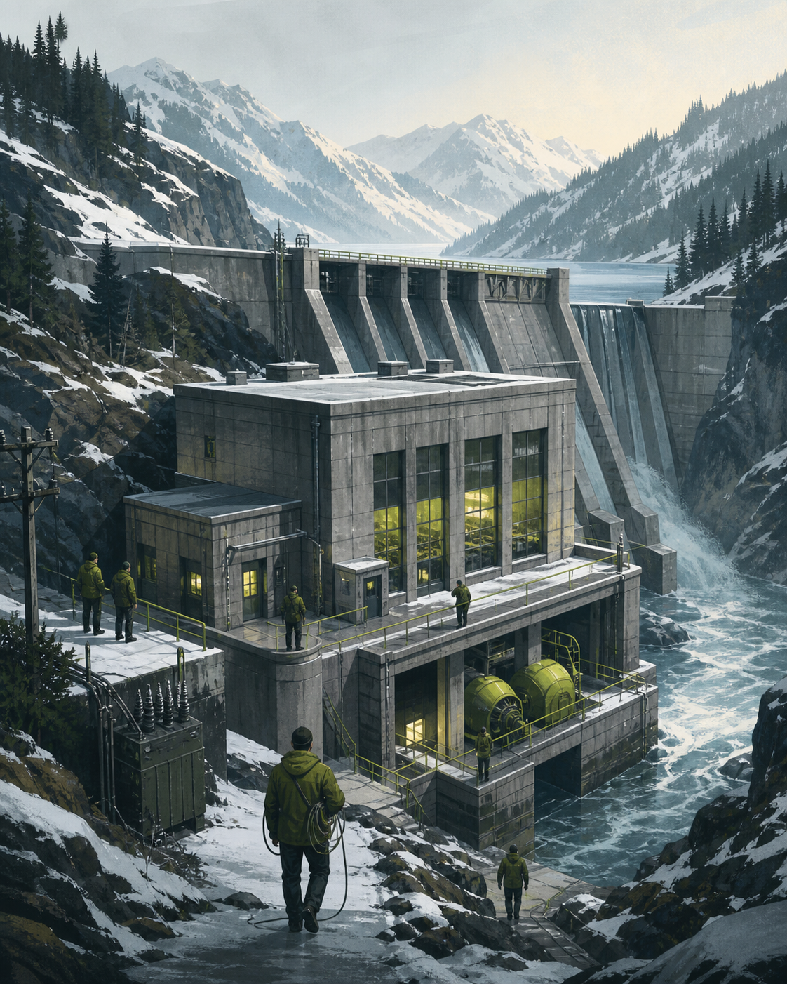 White River Power Station cover artwork